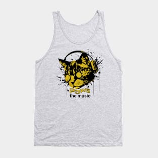 Paws The Music Tank Top